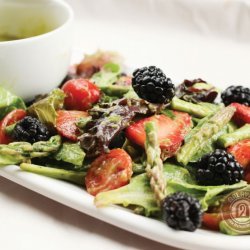 Strawberry Avocado Salad W/Strawberry Dressing