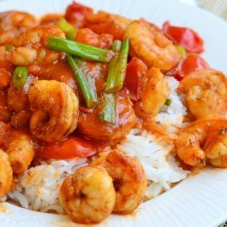 Cajun Shrimp in Rice