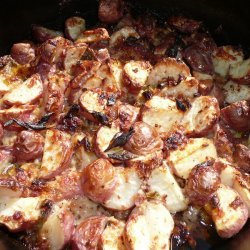 Roasted Red Potatoes With Bacon and Cheese