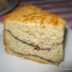 Hazelnut Chiffon Cake