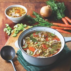 Roasted Chicken Soup