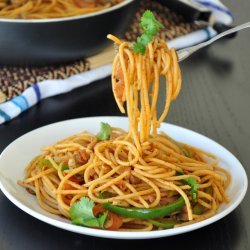 Stir-Fried Spaghetti