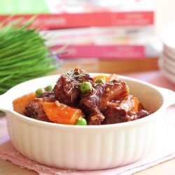 Beef With Red Wine Sauce