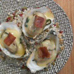 Oysters in Bacon