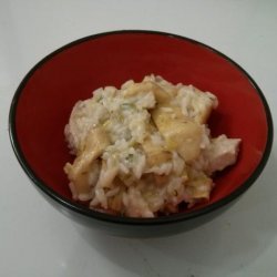 Chicken-Artichoke Risotto With Gruyere Cheese
