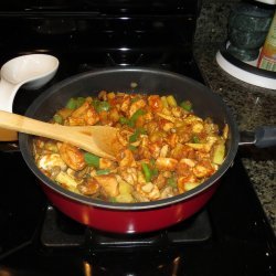 Pineapple Chicken Stir Fry for Two