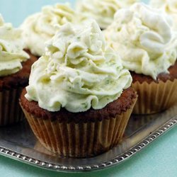 Coconut Cupcakes With Key Lime Frosting