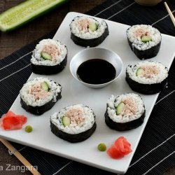 Tuna Salad Sushi Roll