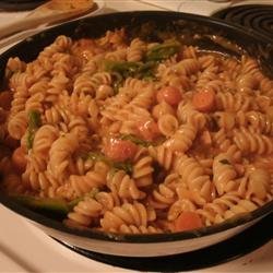 Creamy Pasta and Vegetables