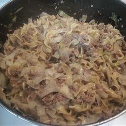 Quick Cabbage and Noodles