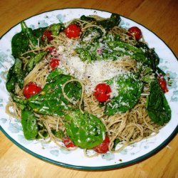 Spinach and Tomato Rotini