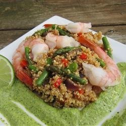 Shrimp and Quinoa