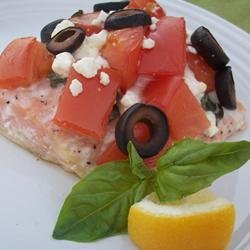 Greek-Style Baked Salmon