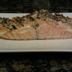 Hazelnut-Crusted Salmon
