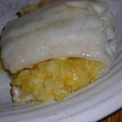 Whitefish With Orange Rice Stuffing