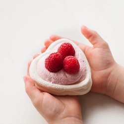 Raspberry Meringue Hearts