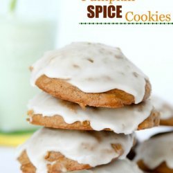 Frosted Spice Cookies