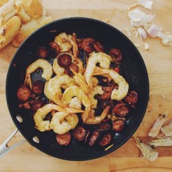 Garlic & Chorizo Prawns