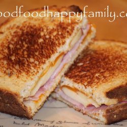 Apple-Ham Grilled Cheese