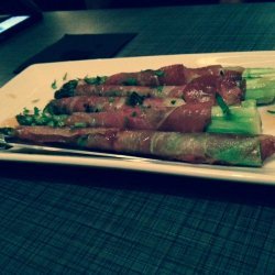 Asparagus Wrapped With Serrano Ham