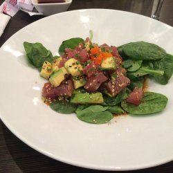 Spinach & Avocado Tuna Salad
