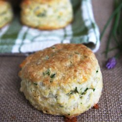 Three-Cheese & Chive Biscuits