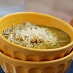 Pesto Chicken Soup
