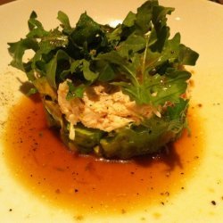 Crab-And-Avocado Salad With Ginger Vinaigrette