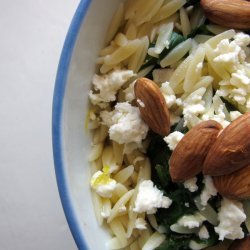 Spinach and Feta Orzo
