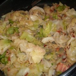 Cabbage With Pecans and Bacon