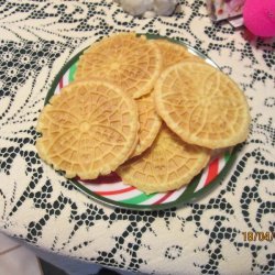 Anise Flavored Pizzelles