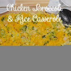 Broccoli, Chicken, and Rice Casserole