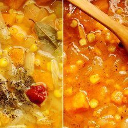 Sweet Potato and Corn Soup