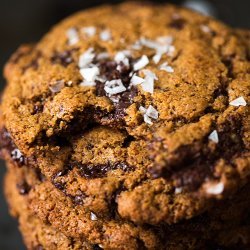Chewy Dark-Chocolate Cookies