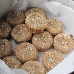 Lemon Sesame Muffins (Vegan)
