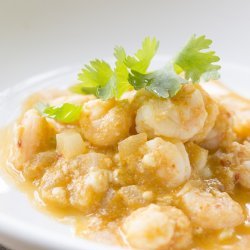 Shrimps in Cheese Sauce