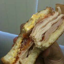 Ham and Turkey Grilled Cheese