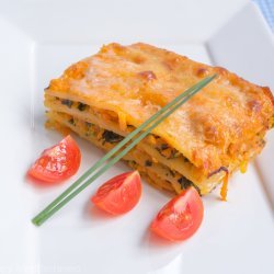 Spinach Zucchini Lasagna (Vegetarian)