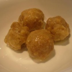 Butter Balls for Chicken Broth or Noodle Soup