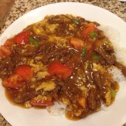 Tomato Beef and Rice