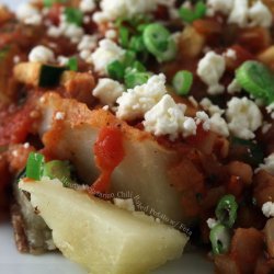 Baked Potatoes With Vegetarian Chili