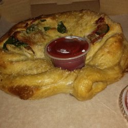 Spinach and Sausage Calzones