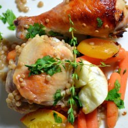 Chicken With Couscous and Orange