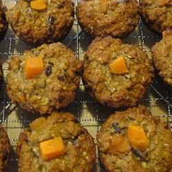 Date Sweet Potato Spelt Muffins (Vegan)
