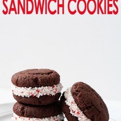 Chocolate Peppermint Christmas Sandwiches