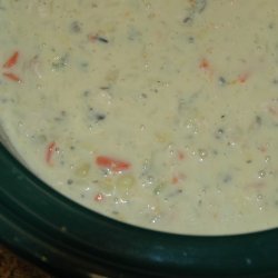 Creamy  Chicken and Wild Rice Soup