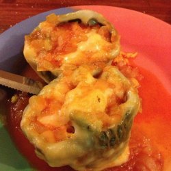 Stuffed (With Veggies) Bell Peppers
