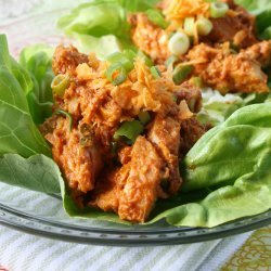 Tangy Chicken Lettuce Wraps