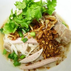 Thai Pork and Noodle Soup