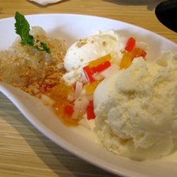 Thai Sticky Rice Ice Cream